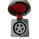 Legrand Panel Mounting Socket 3P+N+E / 5 Pin 16A P17 Tempra Pro 555389