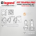 Legrand Paket 1 Set Plug Panel Mounting Socket 3P+E / 4 Pin 4Pin 16A IP67 P17 Tempra Pro 555388 555328