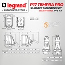 Legrand Paket 1 Set Plug Surface Mounting Socket 3P+E / 4 Pin 16A