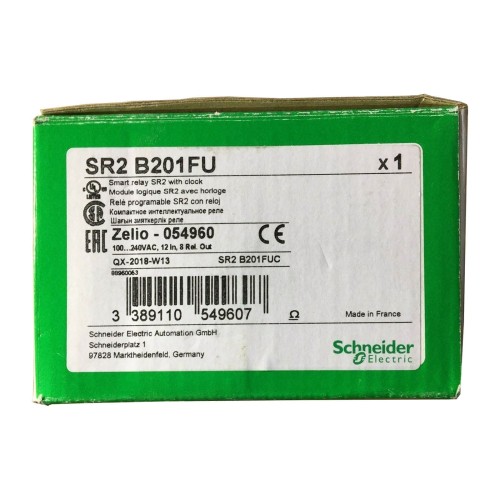 Smart Relay Schneider Zelio Logic SR2B201FU 100-240VAC