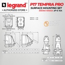 Legrand Paket 1 Set Plug Surface Mounting Socket 2P+E / 3 Pin 16A IP67