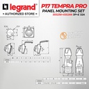 Legrand Paket 1 Set Plug Panel Mounting Socket 3P+E / 4 Pin 32A IP44
