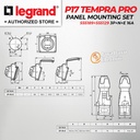 Legrand Paket 1 Set Plug Panel Mounting Socket 3P+N+E / 5 Pin 16A IP44