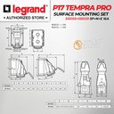 Legrand Paket 1 Set Plug Surface Mounting Socket 3P+N+E / 5 Pin 16A