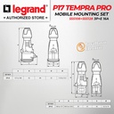 Legrand Paket 1 Set Plug Mobile Mounting Socket 3P+E / 4 Pin 16A IP44