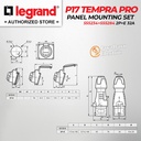 Legrand Paket 1 Set Plug Panel Mounting Socket 2P+E / 3 Pin 32A IP44