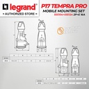 Legrand Paket 1 Set Plug Mobile Mounting Socket 2P+E / 3 Pin 16A IP44
