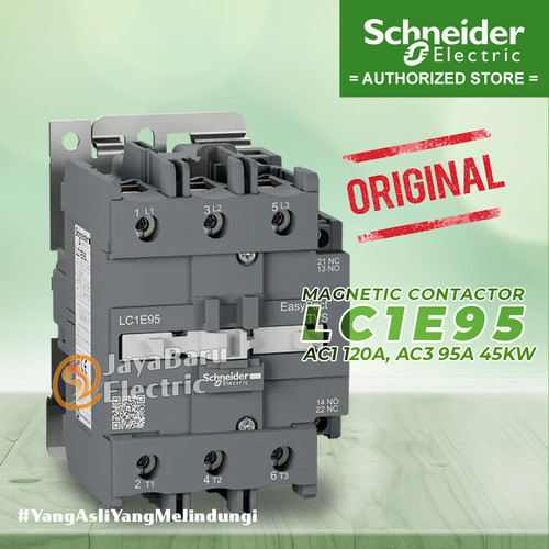SCHNEIDER Kontaktor Contactor LC1E95 LC1E95B7 LC1E95E7 LC1E95F7 LC1E95M7 LC1E95Q7 24V 48V 110V 220V 380V