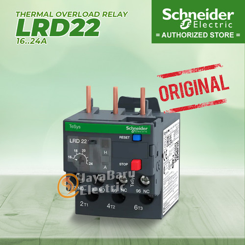 Thermal Overload Relay Schneider LRD-22 LRD22