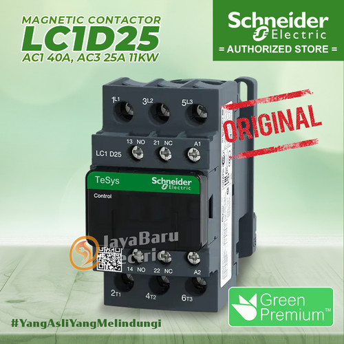 Kontaktor / Contactor Schneider LC1D25 B7 D7 E7 F7 M7 Q7 AC Coil