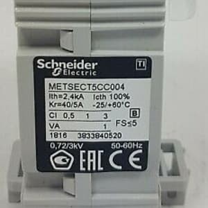 Current Transformer CT SCHNEIDER 40A 40/5A METSECT5CC004