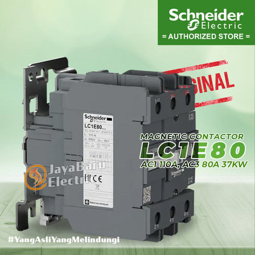 Kontaktor / Contactor Schneider LC1E80 LC1E80M7