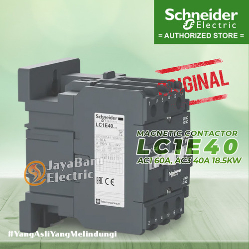 Kontaktor / Contactor Schneider LC1E40 LC1E40M7
