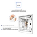 CHINT NEW2N-Gray Black 2-gang 1-way switch/saklar