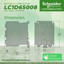 Kontaktor Contactor Schneider LC1D65008 LC1D65008M7 AC COIL