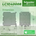 Kontaktor Contactor Schneider LC1D40008 LC1D40008M7 AC COIL
