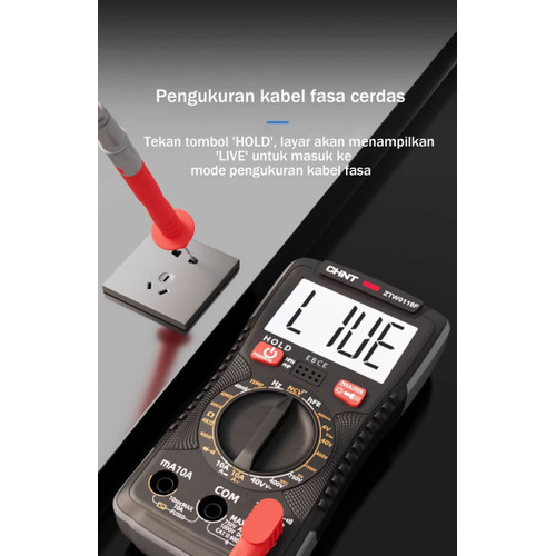 CHINT ZTY0103A Multimeter Avometer Multitester Digital DC AC Diode TR