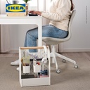 IKEA VATTENKAR Pengatur Meja Kerja Serbaguna 33x21x43cm