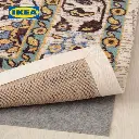 IKEA VATTENSKIDOR Karpet Bulu Tipis 120x180 cm