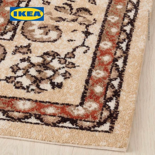 IKEA VATTENSKIDOR Karpet Bulu Tipis 120x180 cm