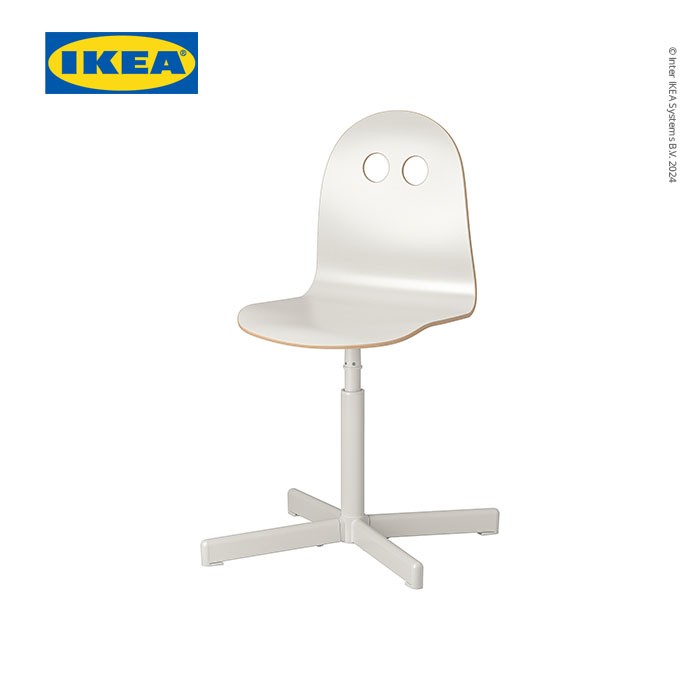 IKEA VALFRED/SIBBEN Kursi Untuk Meja Anak Putih
