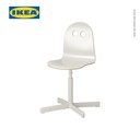 IKEA VALFRED/SIBBEN Kursi Untuk Meja Anak Putih