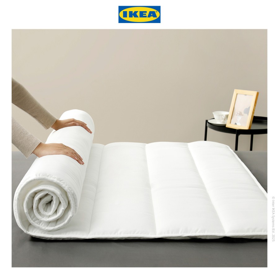 IKEA BRUKSVARA Alas Kasur / Mattress Cover Puith 90x200 cm