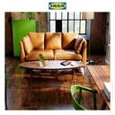 IKEA STOCKHOLM Meja Tamu Veneer Kayu Walnut 180x59cm