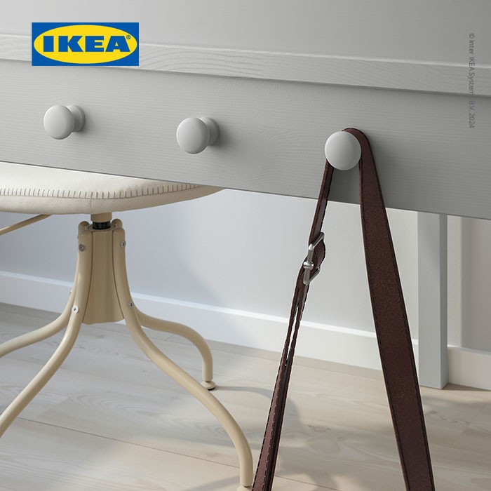 IKEA SMYGA Meja Serbaguna Dengan Laci Penyimpanan 122x60cm