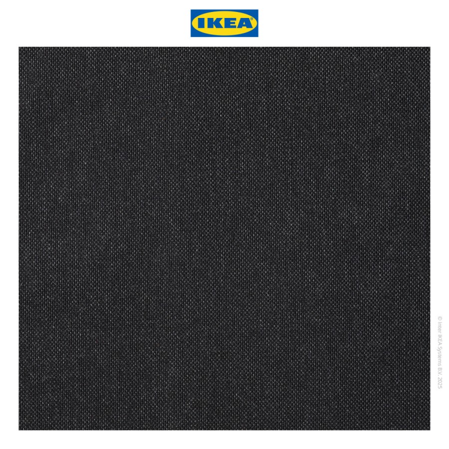 IKEA SLATTUM Rangka Tempat Tidur Berlapis Abu Tua 160x200cm