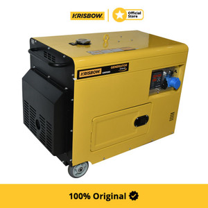 KRISBOW GENERATOR DIESEL D8000W 1PH SILENT KRPD80