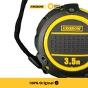 Krisbow 3.5 mtr Meteran Lrmt4 - Kuning Alat Pengukur Barang Alat Ukur Bangunan Measuring Tape Peralatan Tukang Bangunan