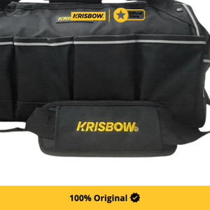 Krisbow Tas Perkakas Lrtb5 - Hitam Tempat Penyimpanan Alat Perkakas Tool Organizer Bag Organizer Alat Pertukangan Wadah Perkakas Teknisi