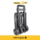 Krisbow 50 kg Troli Barang Lipat Plastik Perlengkapan Gudang Peralatan Industri Hand Truck Folding Plastic