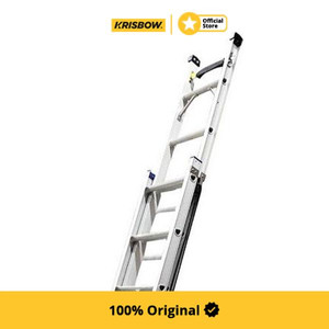 Krisbow 4 mtr Tangga Ekstensi Aluminium 13 Step Prle4013
