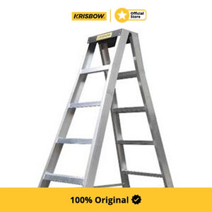 Krisbow 2.3 mtr Tangga Aluminium Twin 8 Step Prlt2308A