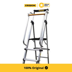 Krisbow 2.8 mtr Tangga Aluminium Rolling Multi 4X5 Step Prlrm2820