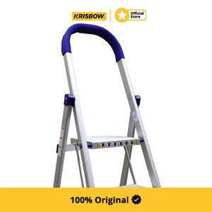 Krisbow 700 cm Tangga Lipat Aluminium 3 Wide Step Prlswt0703