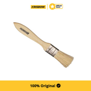 Krisbow Kuas Cat 2.5 cm Brush Wall Paint Polyester Alat Cat Dinding Kuas Tembok Perlengkapan Tukang