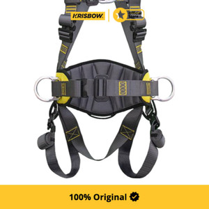 Krisbow Irudek Harness Full Body 5D Ring Expert Pro 100 Body Harness Ikatan Tali Badan Tubuh Pelindung Tubuh Perlengkapan Keselamatan Perlengkapan Industri Bangunan