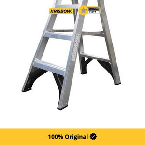 Krisbow 1.1 mtr Tangga Lipat Aluminium 4 Twin Step Prlt1104A