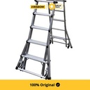 Krisbow 2.8 mtr Tangga Aluminium Rolling Multi 4X5 Step Prlrm2820