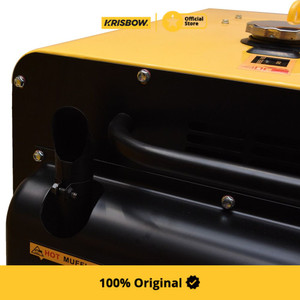 KRISBOW GENERATOR DIESEL HP 4000W 1 PH SILENT CWA KRPD40