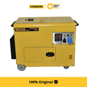 KRISBOW GENERATOR DIESEL D8000W 1PH SILENT KRPD80