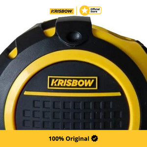 Krisbow 7.5 mtr Meteran Lrmt8 - Kuning Alat Pengukur Barang Alat Ukur Bangunan Measuring Tape Peralatan Tukang Bangunan
