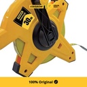 Krisbow 30 mtr Meteran Gulung Fiberglass Lrmtf31 - Kuning Alat Pengukur Barang Alat Ukur Bangunan Measuring Tape Peralatan Tukang Bangunan