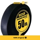 Krisbow 50 mtr Meteran Steel Lrmts51 - Kuning Alat Pengukur Barang Alat Ukur Bangunan Measuring Tape Peralatan Tukang Bangunan