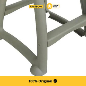 Krisbow Kursi Makan Bayi Dengan Tray Adjustable Mrbc-Gr - Abu-Abu Baby High Chair Perlengkapan Makan Anak Kursi Tinggi Bayi Kids Dining Chair