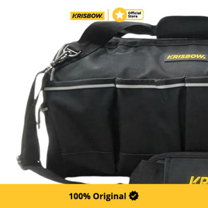 Krisbow Tas Perkakas Lrtb5 - Hitam Tempat Penyimpanan Alat Perkakas Tool Organizer Bag Organizer Alat Pertukangan Wadah Perkakas Teknisi