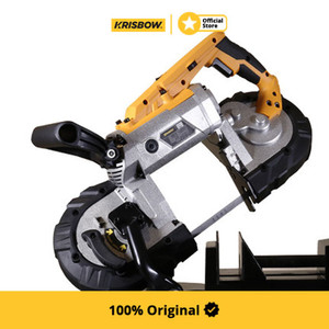 Krisbow Gergaji Pita Portable Metal Bandsaw 5" 1100 W 220 V